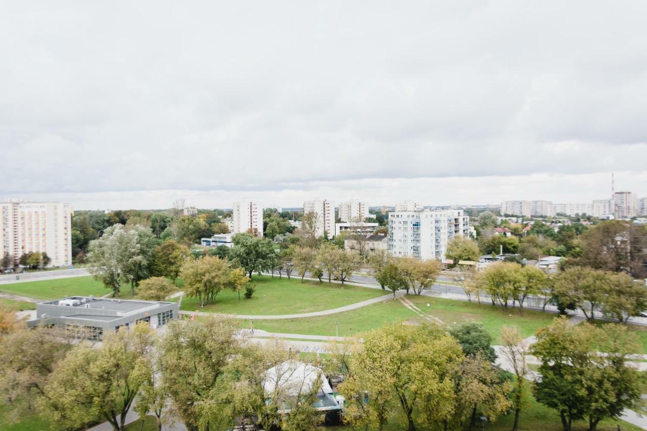 Luxlux Apartments Metro Slodowiec Warschau Exterior foto